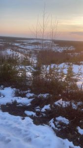 Maisema Lentokentän takana